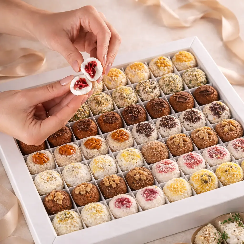 Sabores das Balas de Coco